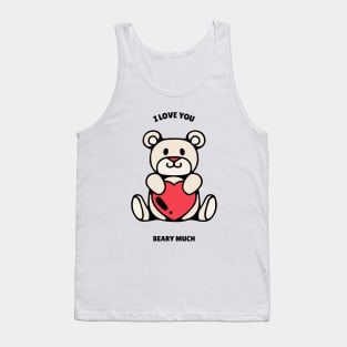 I love you beary much Tank Top